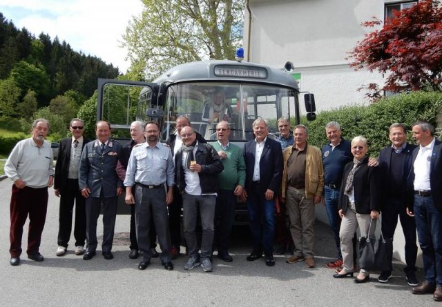 Oldtimerpremierenfahrt ins Jauntal zum Museum Liaunig